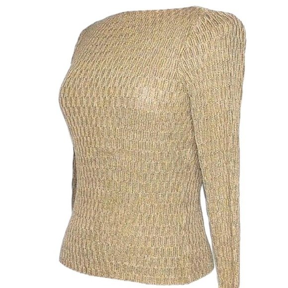 Due' per Due" Collection Silk Wool Blend Sweater - Picture 3 of 9